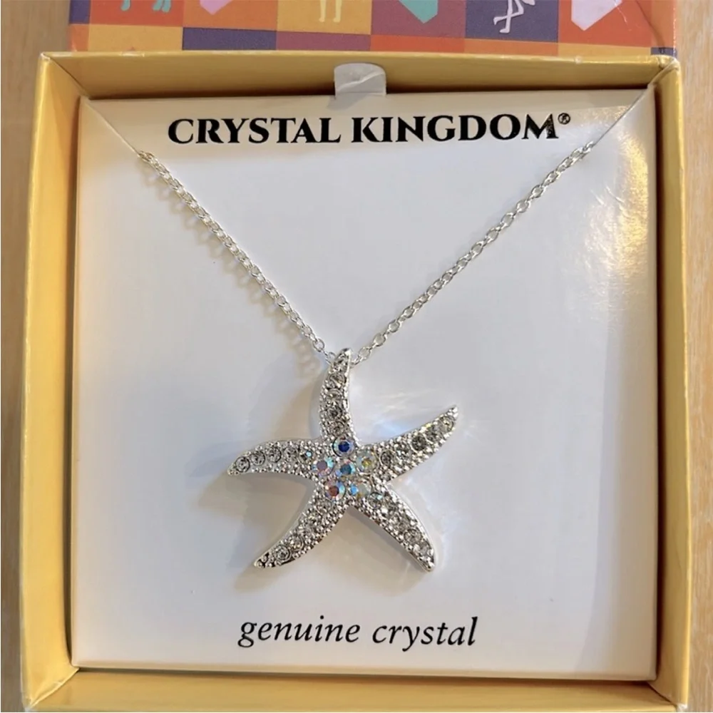 Crystal Kingdom Starfish Necklace